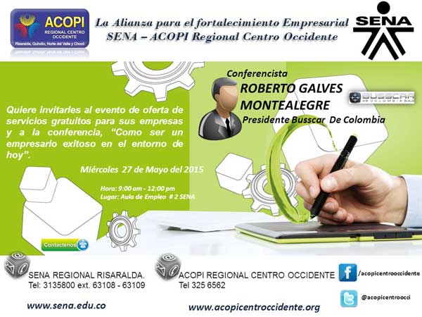 conferencia acopi sena